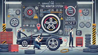 service tire monitor system