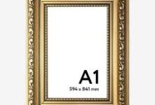 a1 picture frame​