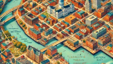 portland maine map​